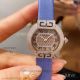 AAA Replica Cartier Tortue Women's Quartz Watch - Stainless Steel Diamond Case Grey Fabric Strap (6)_th.jpg